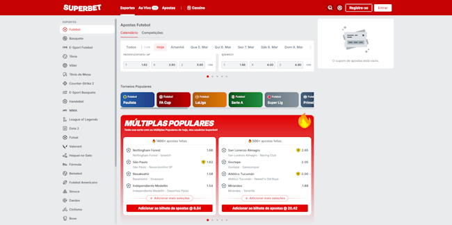 Apostas esportivas sportingbet